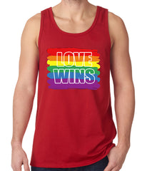 Rainbow Love Wins Gay Marriage Equality Tank Top