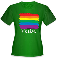 Rainbow Pride Colors Girl's T-Shirt