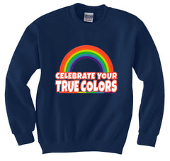 Rainbow Pride Crew Neck Sweatshirt