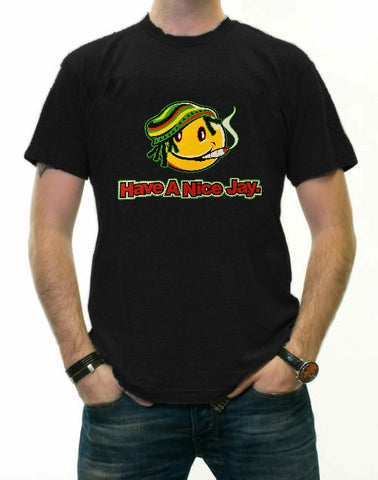 Rasta Smiley Tee - Have a Nice Jay T-Shirt