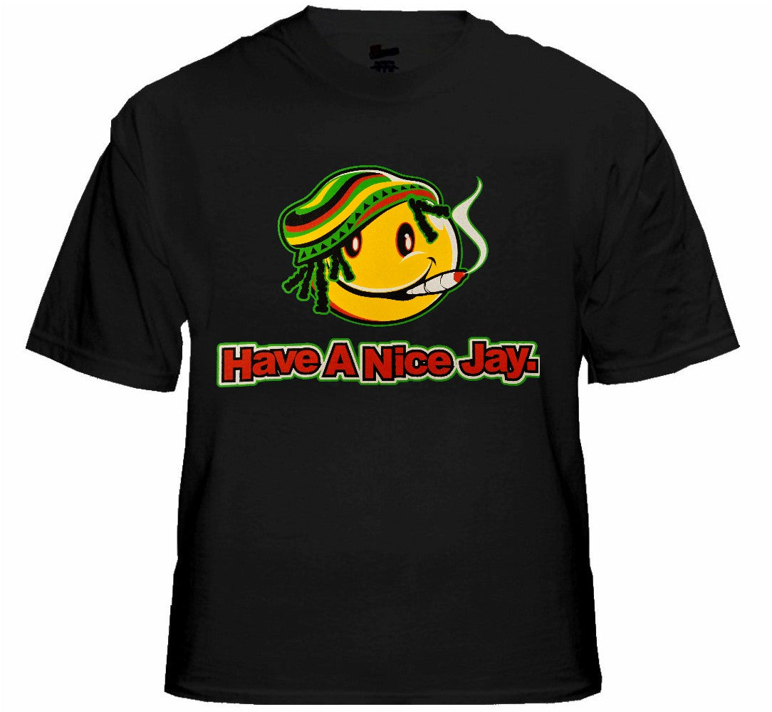 Rasta Smiley Tee - Have a Nice Jay T-Shirt