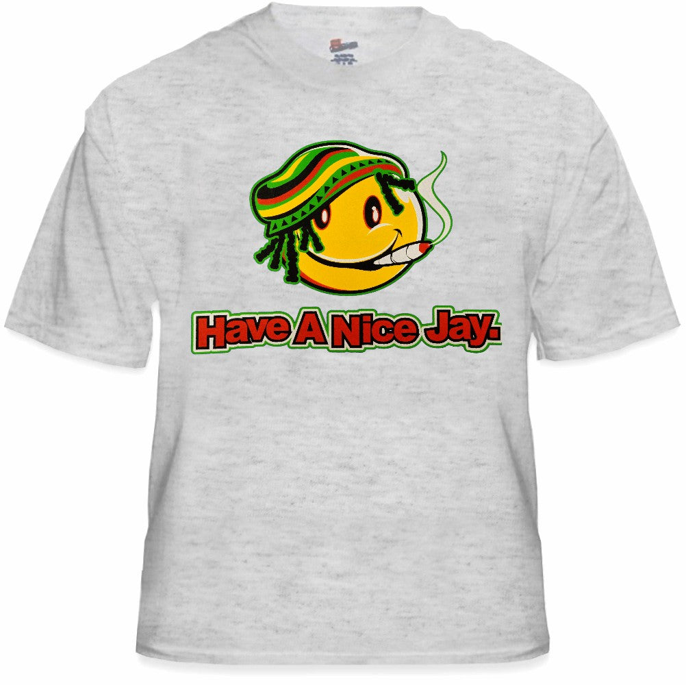 Rasta Smiley Tee - Have a Nice Jay T-Shirt