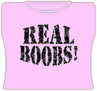 Real Boobs! Girls T-Shirt