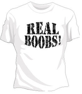 Real Boobs! Girls T-Shirt