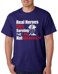 Real Heroes Mens T-shirt