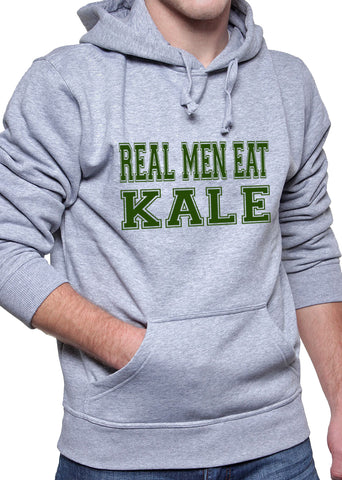 Real Men Eat Kale Adult Hoodie