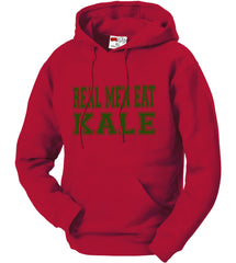 Real Men Eat Kale Adult Hoodie