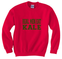 Real Men Eat Kale Crewneck Sweatshirt