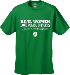 Real Women Love Police Officers Men's T- Shirt