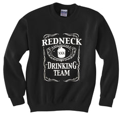 Redneck Drinking Team Crew Neck Sweatshirt