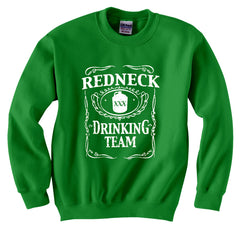 Redneck Drinking Team Crew Neck Sweatshirt