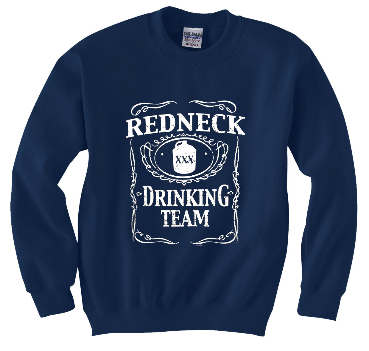 Redneck Drinking Team Crew Neck Sweatshirt