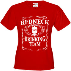 Redneck Drinking Team Girl's T-Shirt