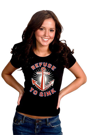 Refuse To Sink Girl's T-Shirt 