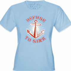Refuse To Sink Girl's T-Shirt