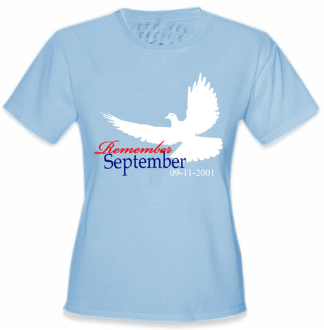 Remember September 9/11 Girl's Tee