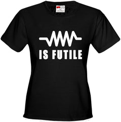 Resistance Is Futile Borg Girl's T-Shirt
