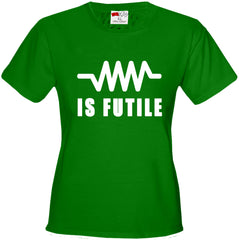 Resistance Is Futile Borg Girl's T-Shirt