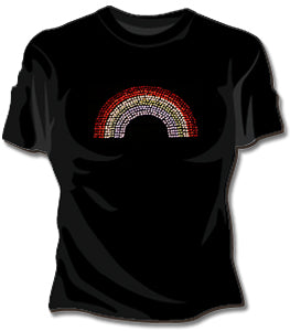 Rhinestone Rainbow Girls T-Shirt