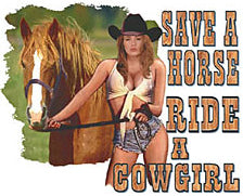 Ride A Cowgirl T-Shirt