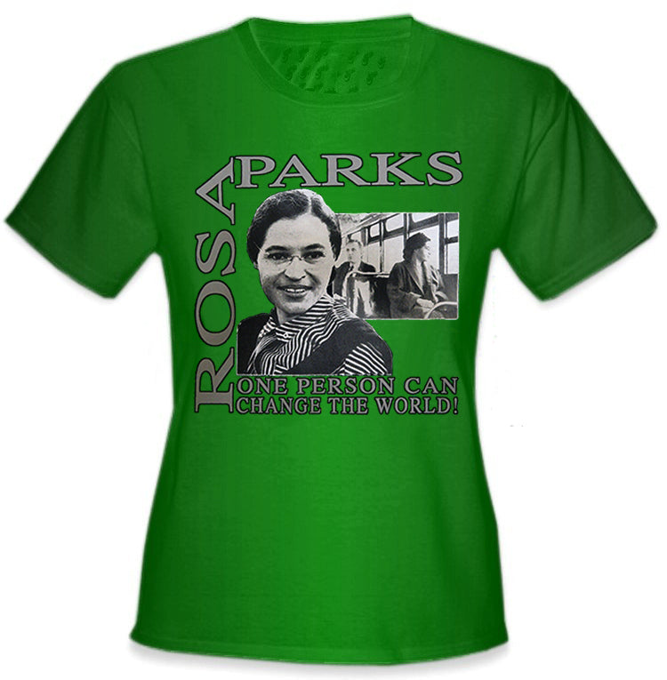 Rosa Parks "Change The World" Girl's T-Shirt
