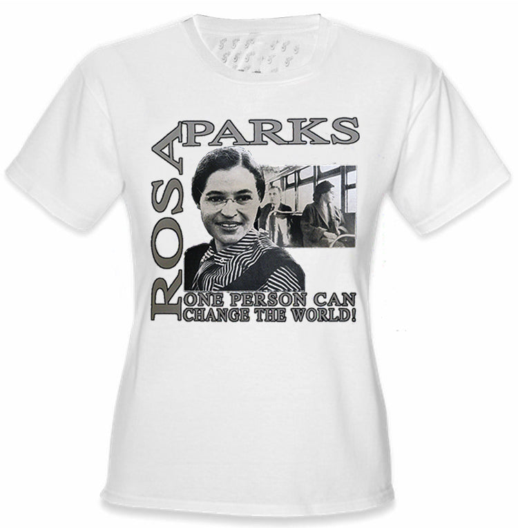 Rosa Parks "Change The World" Girl's T-Shirt