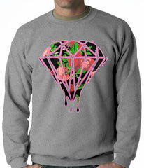 Roses Dripping Diamond Adult Crewneck