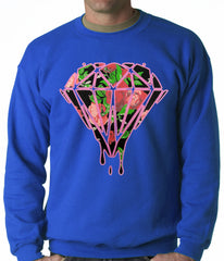 Roses Dripping Diamond Adult Crewneck