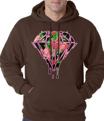 Roses Dripping Diamond Adult Hoodie