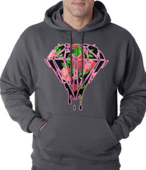 Roses Dripping Diamond Adult Hoodie