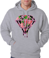 Roses Dripping Diamond Adult Hoodie