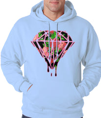 Roses Dripping Diamond Adult Hoodie