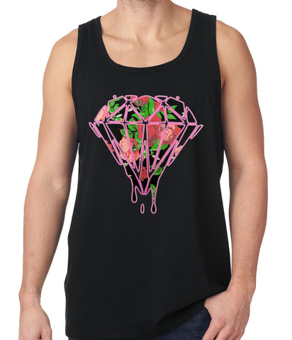 Roses Dripping Diamond Tank Top