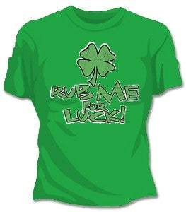 Rub Me For Luck Girls T-Shirt