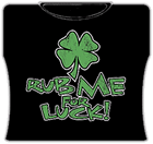 Rub Me For Luck Girls T-Shirt