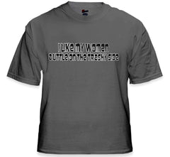 Rude & Offensive Novelty Tees - "A Little On The Trashy Side" T-Shirt