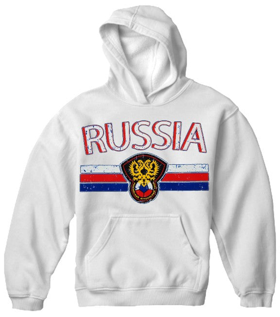 Russia Vintage Shield International Hoodie