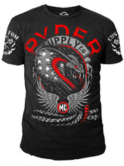 Ryder Supply Clothing - Bite Mens T-shirt (Black)