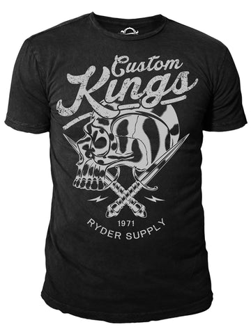 Ryder Supply Clothing - Kings Mens T-shirt (Black)