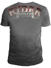Ryder Supply Clothing - Navajo Mens T-shirt (Charcoal Grey)