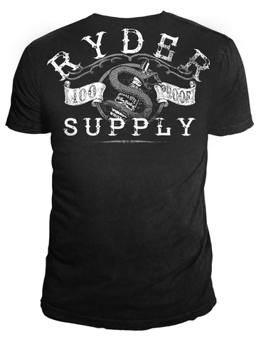 Ryder Supply Clothing - Proof Mens T-shirt (Black)