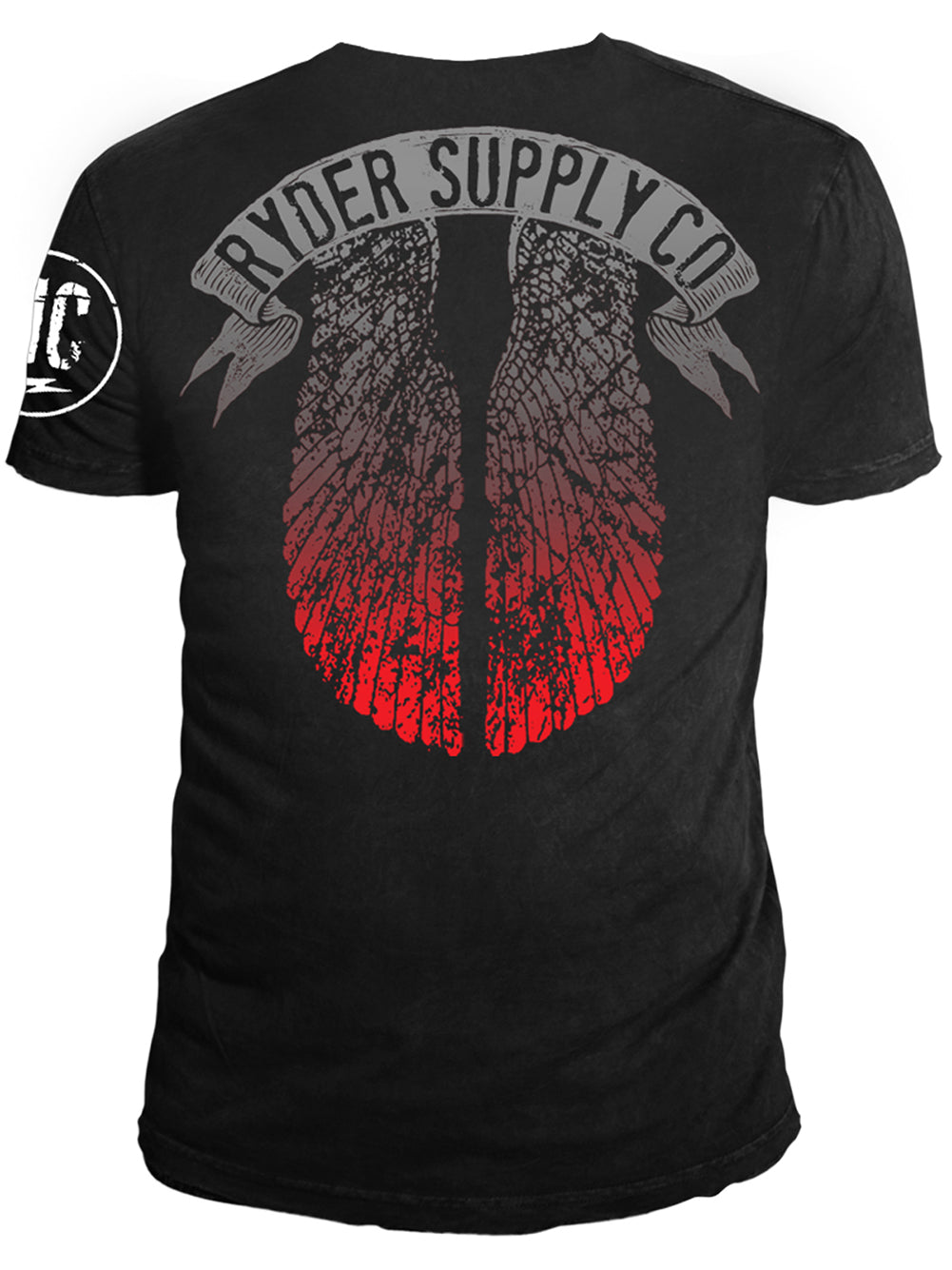 Ryder Supply Clothing - Speed Mens T-shirt (Black)