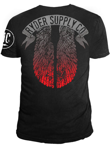 Ryder Supply Clothing - Speed Mens T-shirt (Black)
