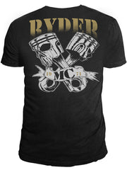 Ryder Supply Clothing - Thunder Mens T-shirt (Black)