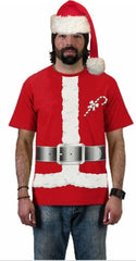 Santa Claus Christmas Costume T-Shirt