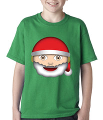 Santa Emoji Kids T-shirt
