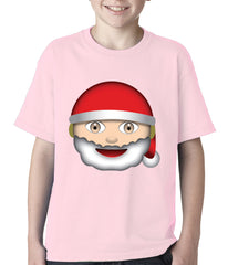 Santa Emoji Kids T-shirt