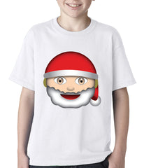 Santa Emoji Kids T-shirt