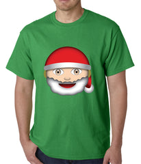 Santa Emoji Mens T-shirt