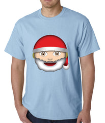Santa Emoji Mens T-shirt